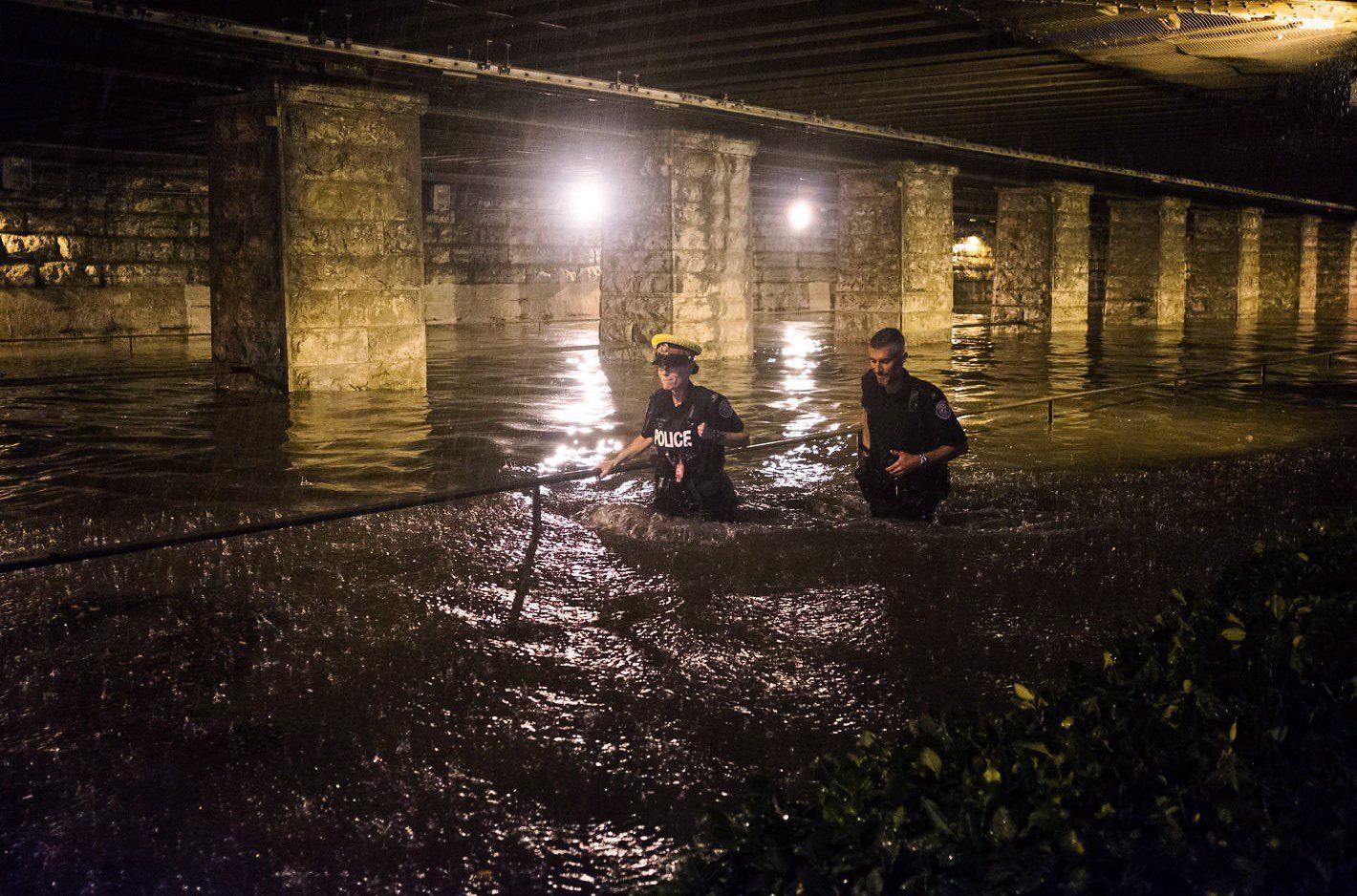 Toronto Flooding Wreaks Havoc In City Centre